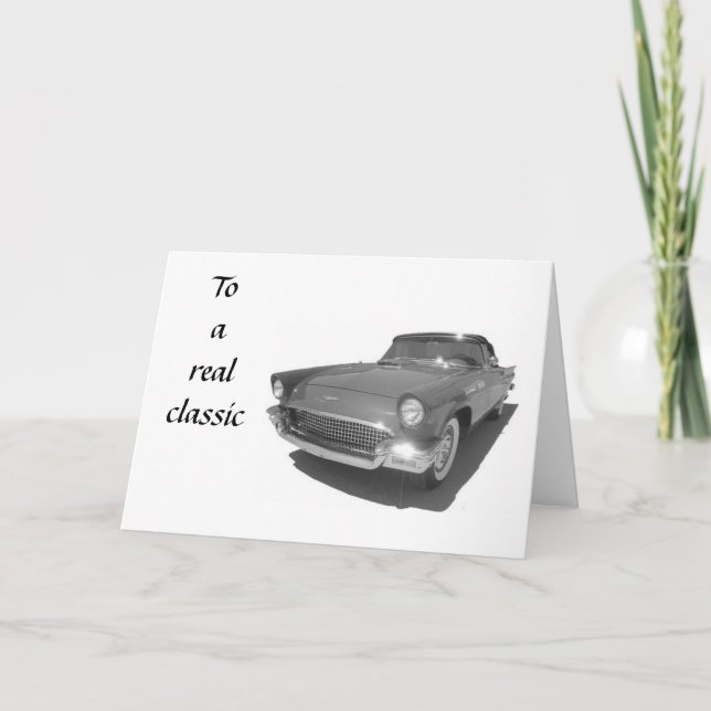 VOM GANG ZU EINEM "REAL CLASSIC" KARTE (Vorderseite)