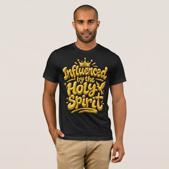 Vom Heiligen Geist beeinflusst T-Shirt (Vorne ganz)