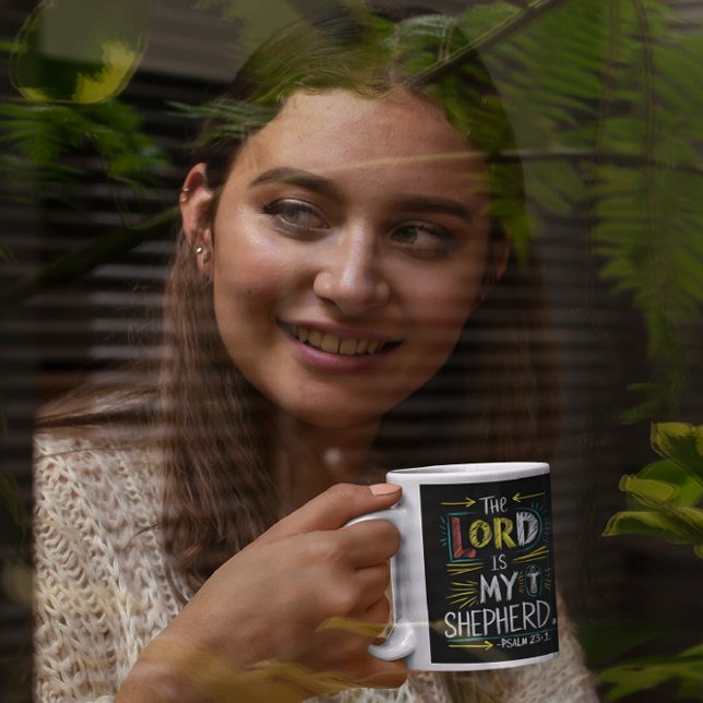 Vom Hirtenlicht geleitet Kaffeetasse (Von Creator hochgeladen)