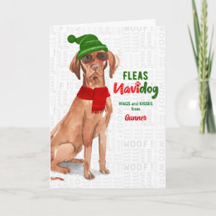 vom Hund Funny Ungarisch Vizsla Weihnachten