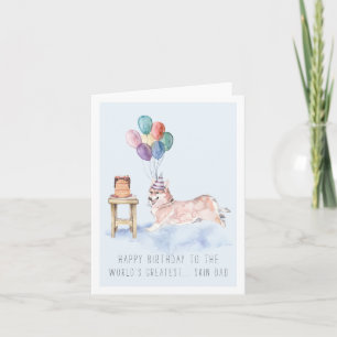 Vom Hund   Niedliche Corgi Birthday Card Karte
