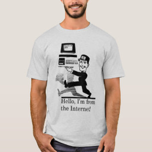 Vom Internet (grau) T-Shirt