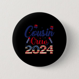 vom Juli Cousin Crew für Kleinkinder Erwachsene un Button