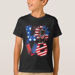 vom Juli Dekoration Patriotische Liebe Französisch T-Shirt