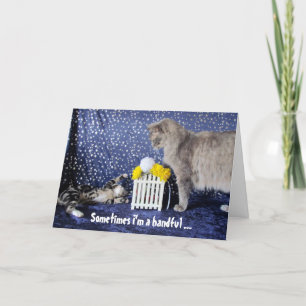 Vom Kind (oder der Katze), das eine Handvoll ist - Karte