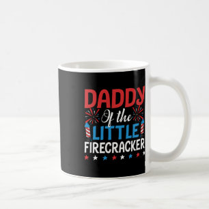 Vom kleinen Firecracker Shirt 4. Juli Geburtstag Kaffeetasse