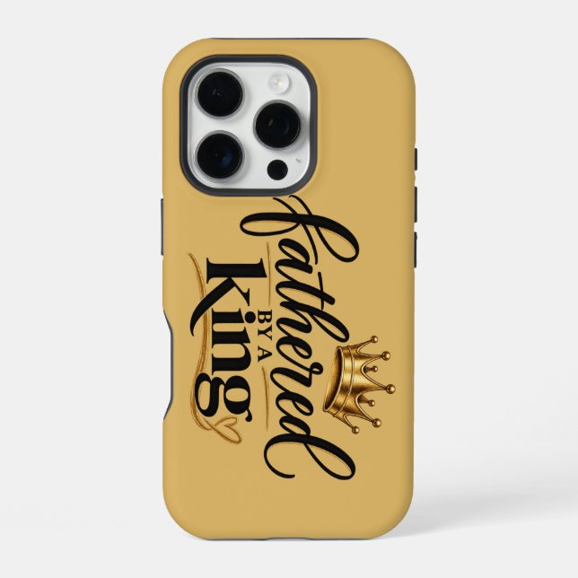 Vom König gezeugt iPhone Hülle (Rückseite)