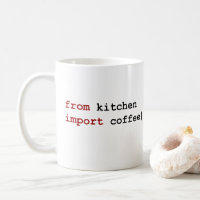 vom Küchenimportkaffee - Pythonschlange-Tasse