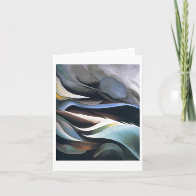 Vom Lake by Georgia O'Keeffe, Karte (Vorderseite)
