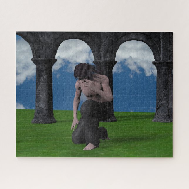 Vom Licht verblendet Puzzle (Horizontal)