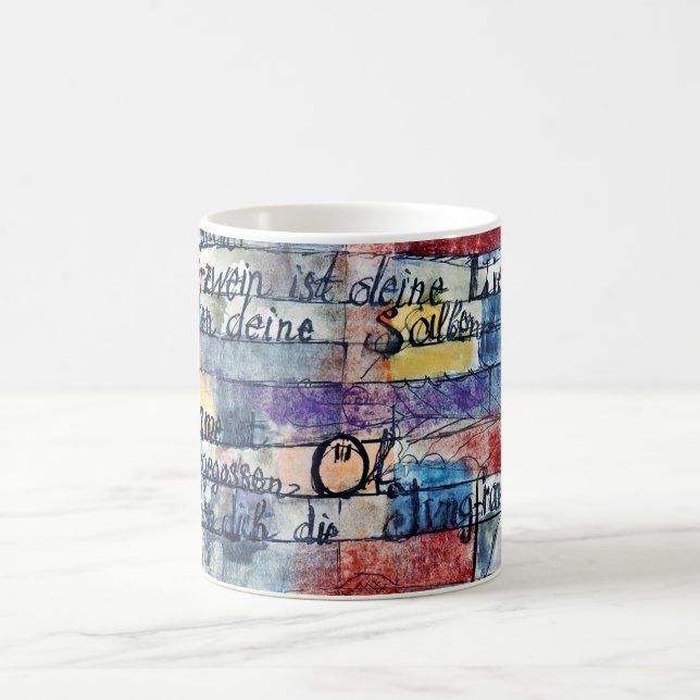 Vom Lied der Lieder, Klee Kaffeetasse (Mittel)