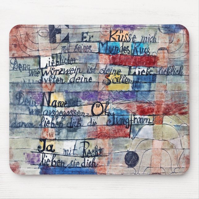 Vom Lied der Lieder, Klee Mousepad (Vorne)