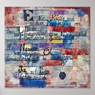 Vom Lied der Lieder, Klee Poster