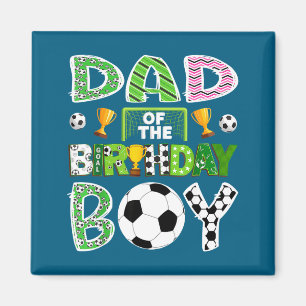 Vom Papa Geburtstag Fußballspieler Spiel Magnet