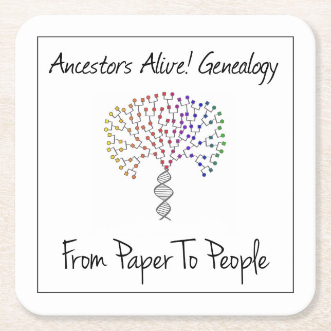 Vom Papier bis zum Untersetzer (Vorderseite)