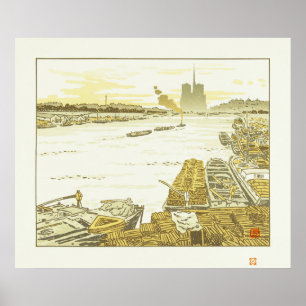 Vom Pont d'Austerlitz Poster