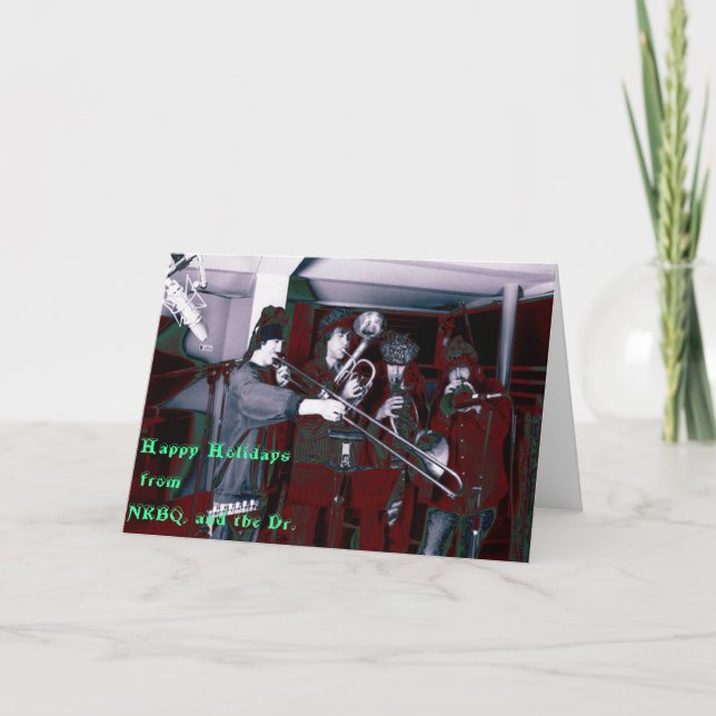 Vom "q" 2 U Feiertagskarte (Vorderseite)