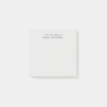 Vom Schreibtisch aus einfaches Monogramm grau