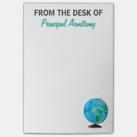 Vom Schreibtisch der HauptschulAquarell-Kugel