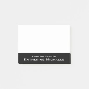 Vom Schreibtisch der Post-it Klebezettel