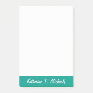 vom Schreibtisch Post-it Klebezettel