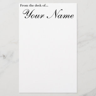 Vom Schreibtisch von… Briefpapier