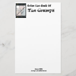vom Schreibtisch von, das Grumpa Briefpapier