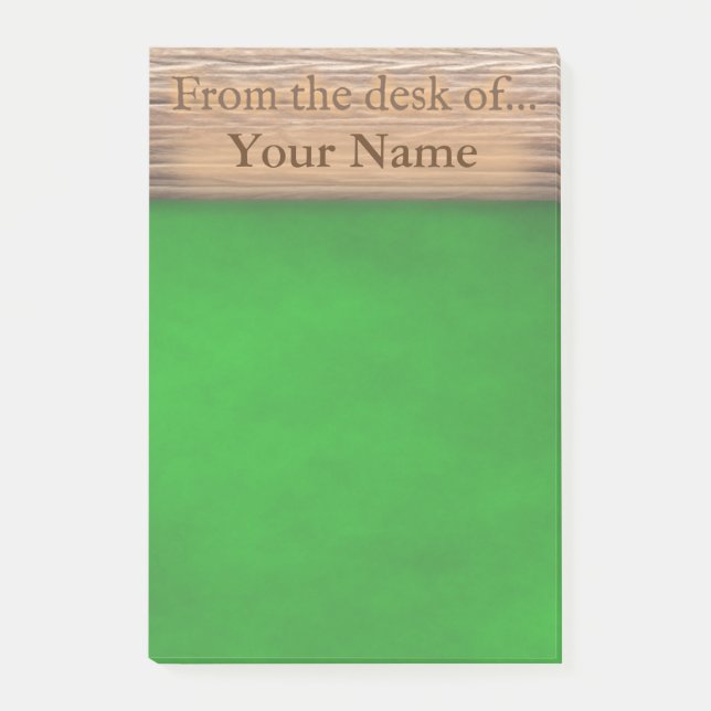 Vom Schreibtisch von Post-it Klebezettel (Vorderseite)