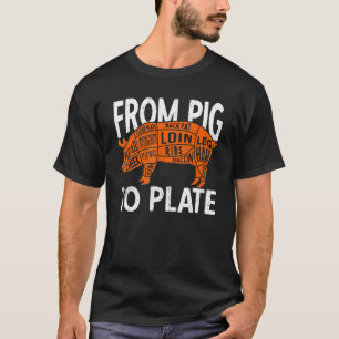 vom Schweinefleisch bis zum Metzgereien T-Shirt
