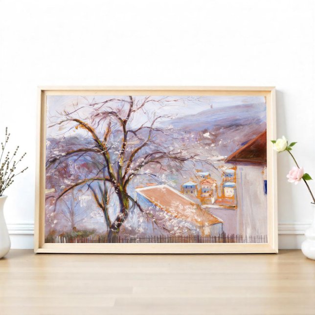 Vom Stadtrand von Paris, Hugo Simberg Poster (Von Creator hochgeladen)