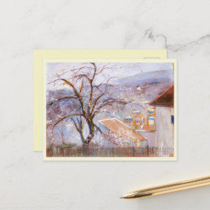 Vom Stadtrand von Paris, Hugo Simberg Postkarte