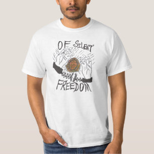 Vom stillen Freiheits-Shirt - Fronten-u. T-Shirt