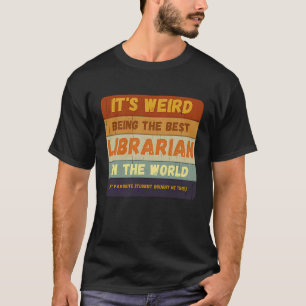 Vom Studenten zum besten Bibliothekar der Welt Vin T-Shirt