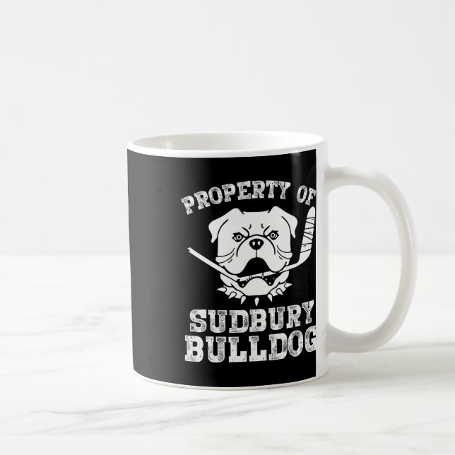 Vom Sudbury Bulldog-Spaß Kaffeetasse (Rechts)