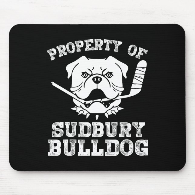 Vom Sudbury Bulldog-Spaß Mousepad (Vorne)