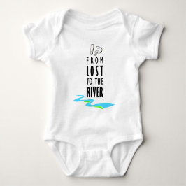Vom Verlust an den Fluss Baby Strampler