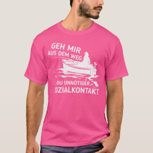 Vom Weg zu dem unnotwendigen sozialen Kontakt T-Shirt