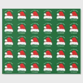 Vom Weihnachtsmann Weihnachtsgeschenk Geschenkpapier
