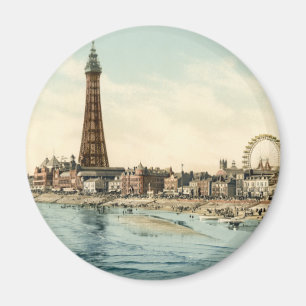 Vom zentralen Pier Blackpool, England Magnet