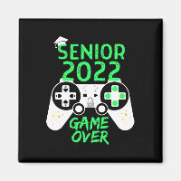 Von 2022 Senior Video Game Over School Gamer Green