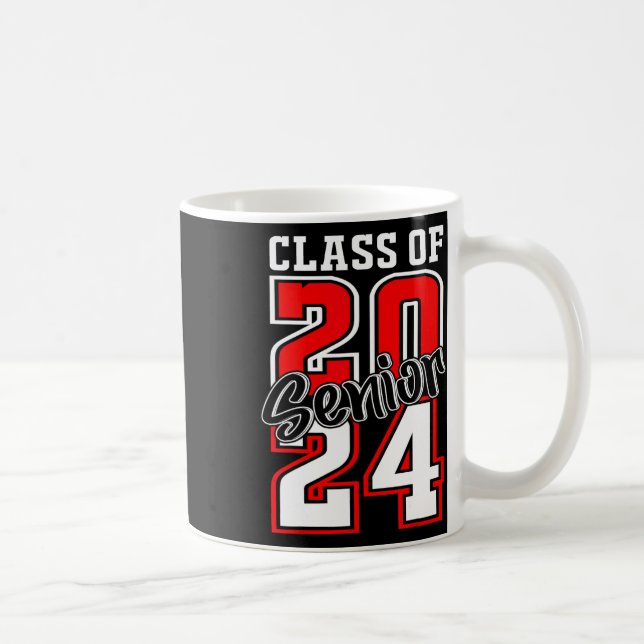 von 2024 Abschluss Par. 24 Shirt Kaffeetasse (Rechts)