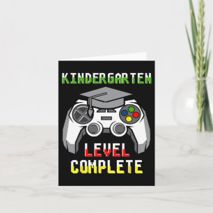 Von 2024 Kindergarten Level Kids Video Game Gradua Karte