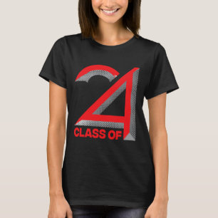 von 2024 Shirt Abschluss Senior High School Colleg