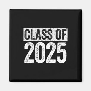 von 2025 Senior 2025 Abschluss Shirt Magnet