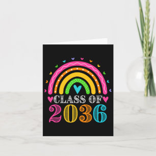 Von 2036 vorkalifornische Kindermädchen Gradua Karte