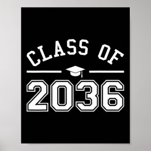 Von 2036 wachsen mit mir ersten Tag Kindergarten G Poster