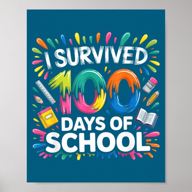 Von 67 33 Tagen Schule 100 Poster (Vorne)
