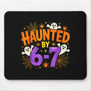 Von 67 Funny Six Seven Meme Soky Geist heimgesucht Mousepad