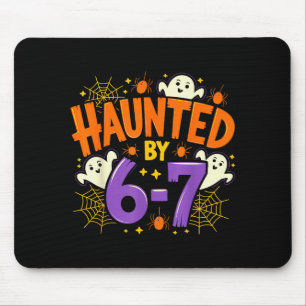 Von 67 Funny Six Seven Meme Soky Geist heimgesucht Mousepad