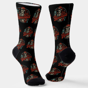 Von 67 heimgesucht Lustiges Halloween Six Seven 67 Socken
